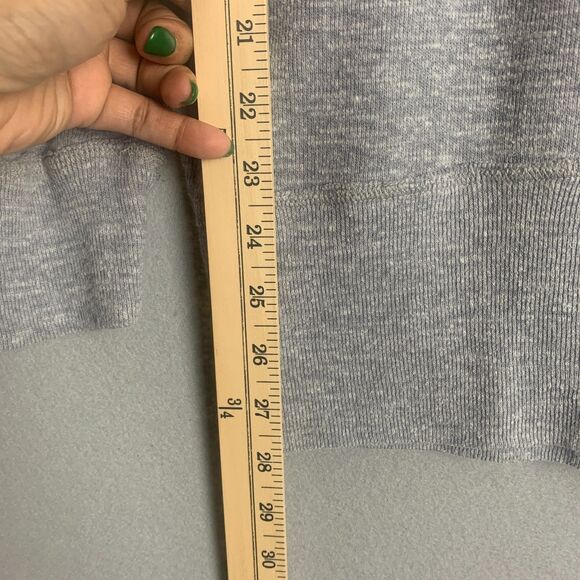 We The Free Everything Pullover Heather Gray Women’s XS Relaxed Lightweight Knit - Picture 7 of 8